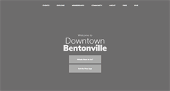 Desktop Screenshot of downtownbentonville.org