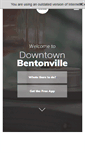 Mobile Screenshot of downtownbentonville.org